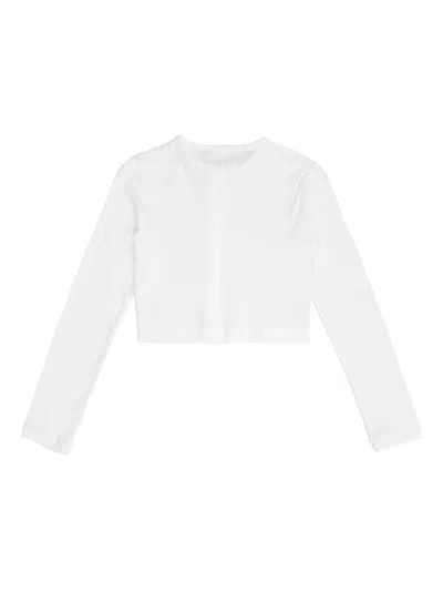 Leset Pointelle Button Cardigan
