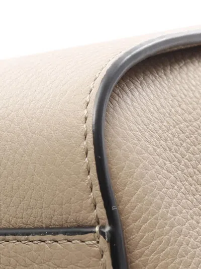 Pre-owned Loewe 2016-2025 Soft Grained Calfskin Compact Hammock Bag Satchel