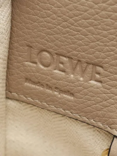Pre-owned Loewe 2016-2025 Soft Grained Calfskin Compact Hammock Bag Satchel