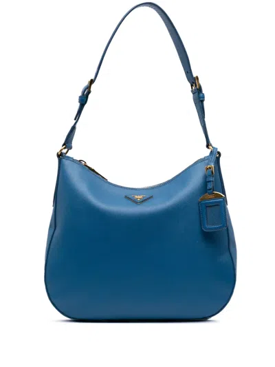 Pre-owned Prada 2010-2025 Saffiano Lux Shoulder Bag
