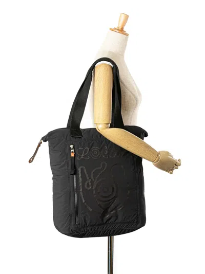 Pre-owned Loewe 2021-2025 Recycled Nylon Eye  Nature Tote Bag