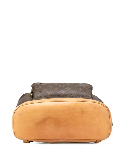 Pre-owned Louis Vuitton 2000 Monogram Montsouris Gm Backpack