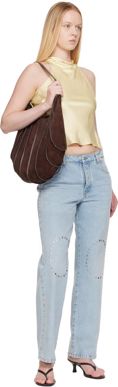 Staud Brown Wells Tote