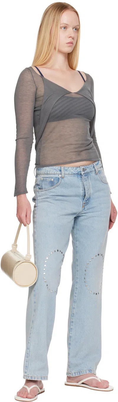 Staud Off-white Mini Taru Bag