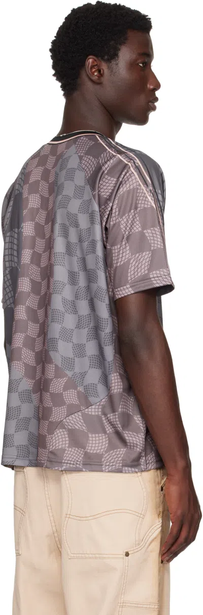 Dime Gray Checkered Home Jersey In Gray