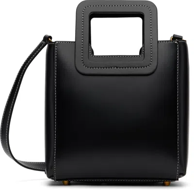 Staud Black Mini Shirley Leather Bag