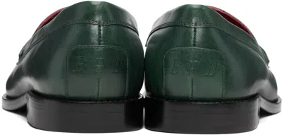Enfants Riches Deprimes Green Penny Loafers