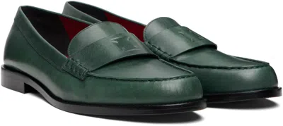 Enfants Riches Deprimes Green Penny Loafers
