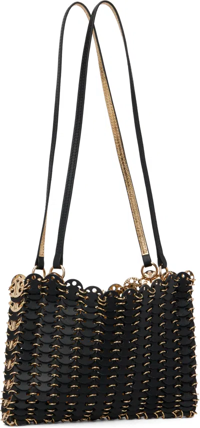 Rabanne Black & Gold 1969 Flip Reversible Bag