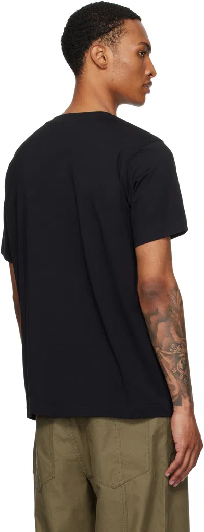 Moschino T-shirt With Print In Black