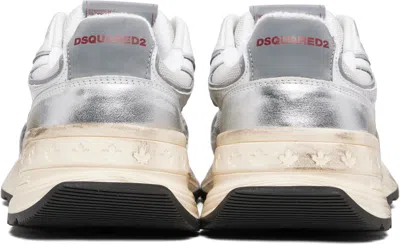 Dsquared2 Silver Sprinter Sneakers