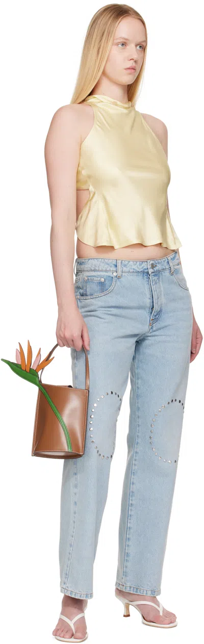 Staud Tan 'the Bird Of Paradise' Bag