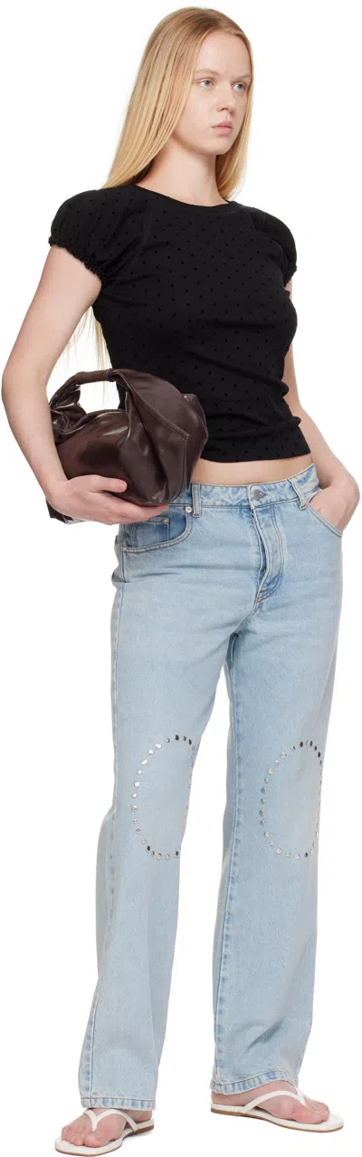Staud Brown Mini Ronnie Bag