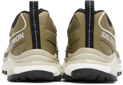 Salomon Khaki Xt-6 Expanse Seasonal Sneakers In Multi