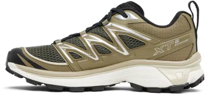 Salomon Khaki Xt-6 Expanse Seasonal Sneakers In Multi