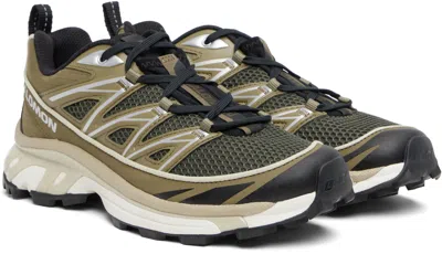 Salomon Khaki Xt-6 Expanse Seasonal Sneakers In Multi