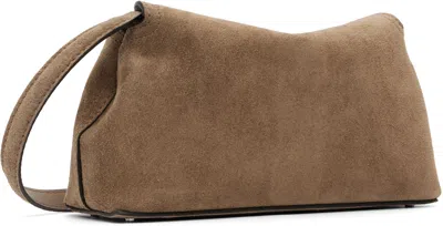 Totême Toteme T-lock Suede Clutch Bags