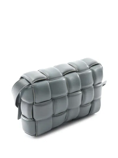 Pre-owned Bottega Veneta 2012-2025 Nappa Intrecciato Padded Cassette Crossbody Bag