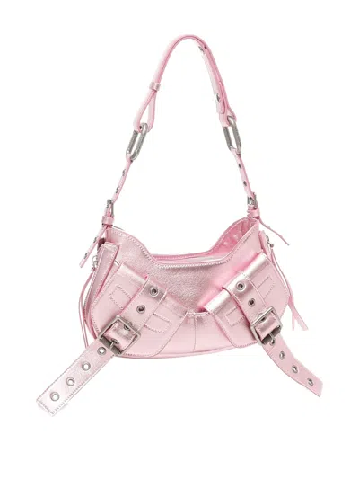 Biasia Small Buckle-detailsshoulder Bag