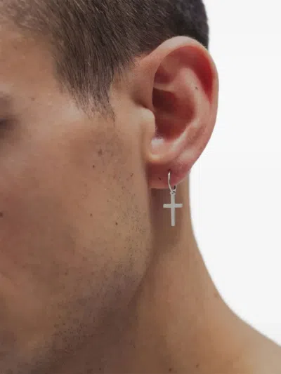 Saskia Diez Cross Hoop Earring