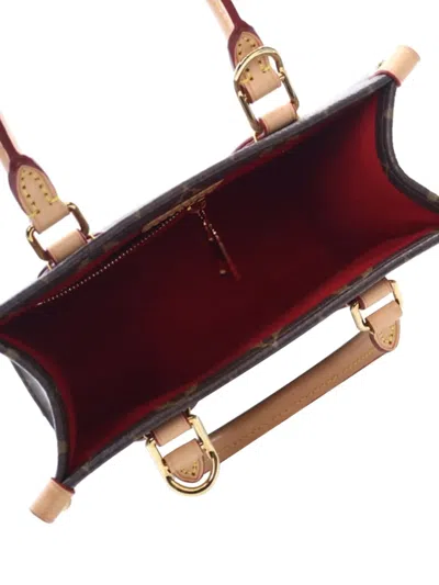 Pre-owned Louis Vuitton 2021-2025 Monogram Sac Plat Bb Satchel