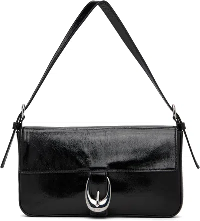 Staud Harlow Crinkled Leather Shoulder Bag