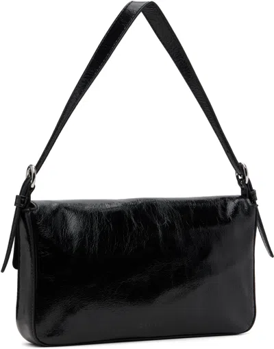 Staud Harlow Crinkled Leather Shoulder Bag