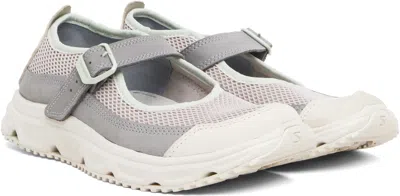 Salomon Gray & Green Rx Marie-jeanne Sneakers