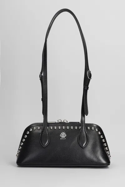 Bally Praline S Shoulder Bag In Black Leather