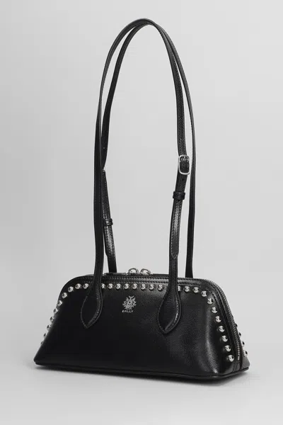 Bally Praline S Shoulder Bag In Black Leather