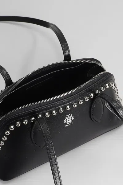 Bally Praline S Shoulder Bag In Black Leather