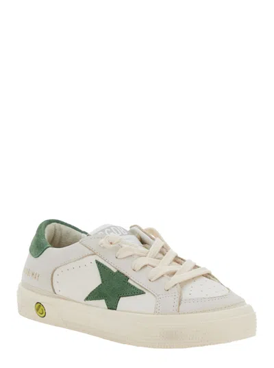 Golden Goose Lace-up Low-top Sneakers In White