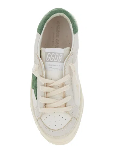Golden Goose Lace-up Low-top Sneakers In White
