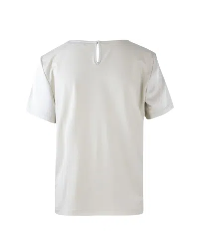 Weekend Max Mara T-shirt Gilbert Avorio In Neutral