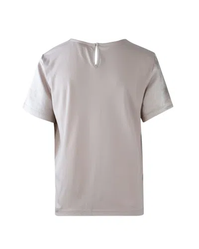 Weekend Max Mara T-shirt Gilbert Rosa In Gray