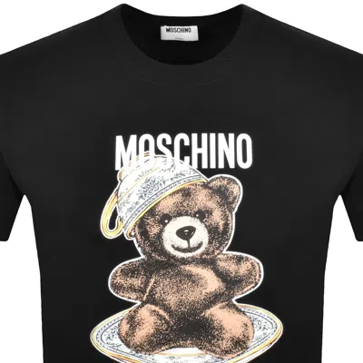 Moschino T-shirt With Print In Black
