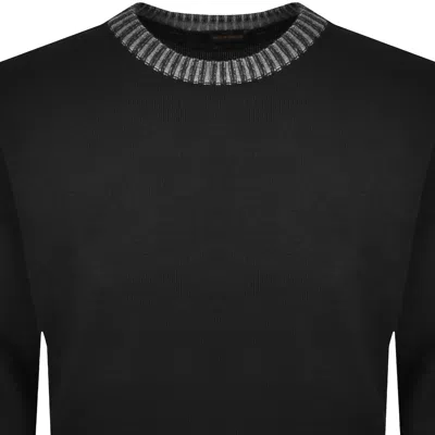 Paul &amp; Shark Paul And Shark Moon Badge Knit Jumper Black