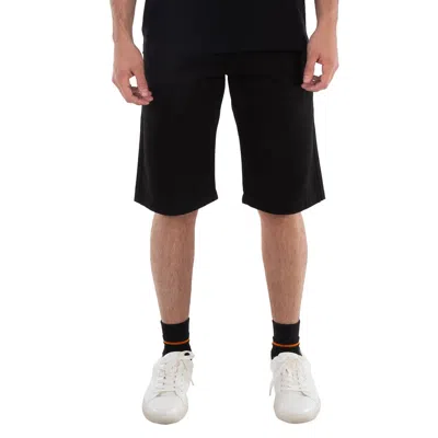 Raf Simons Men's Black Knee-length Denim Shorts In Black
