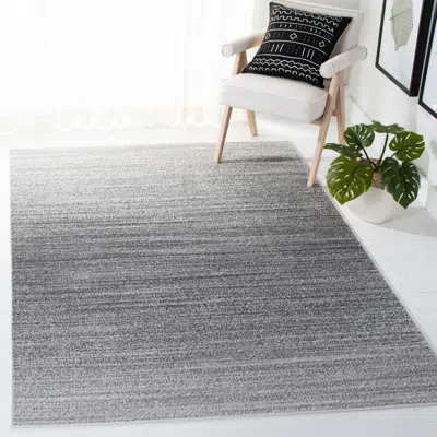 Safavieh Adirondack Machine Made Area Rug, Grey / Ivory Contemporary Style Easy Care In Gray