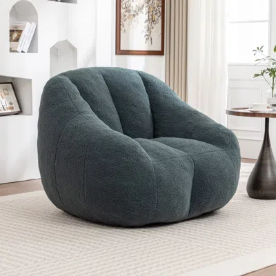 Streamdale Furniture Streamdale Tufted Bean Bag Chair With Memory Foam
