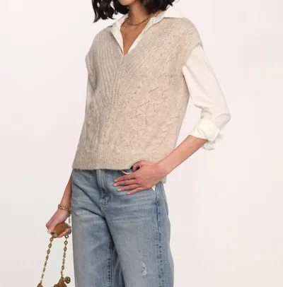 Heartloom Ashby Vest In Putty In Gray