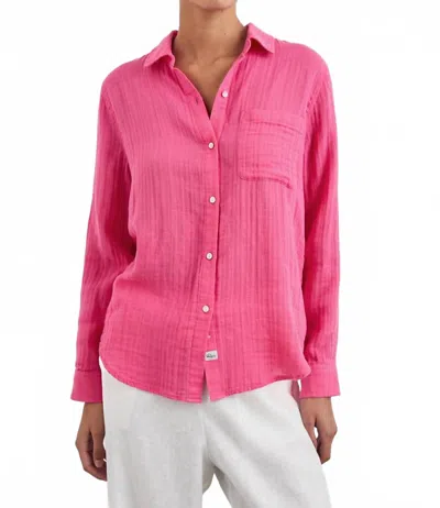 Rails Ellis Button-down Shirt In Hibiscus