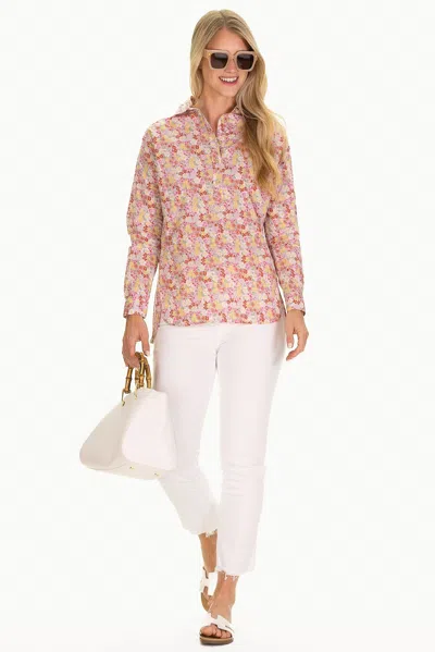 Duffield Lane The Savannah Tunic In Pink Floral