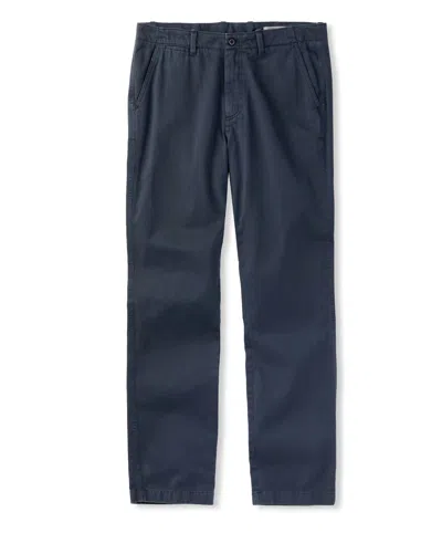 Outerknown Men's Nomad Chino Pant In Shadow In Blue