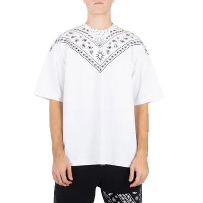 Marcelo Burlon County Of Milan Bandana-print Cotton T-shirt