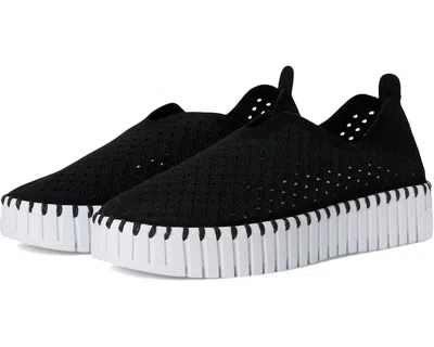 Ilse Jacobsen Tulip 139 Perforated Slip-on Sneaker In Black