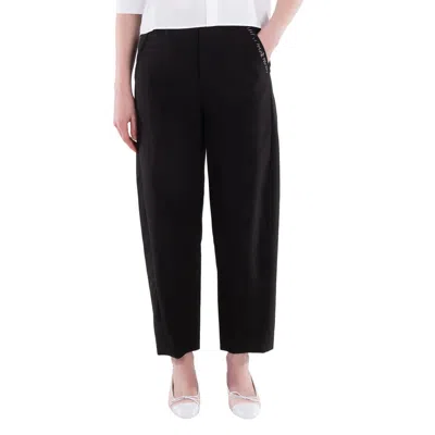 Marni Tropical Straight Wool Trousers