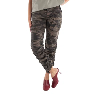 2000 Archives Ladies Camo Shirring Cargo Pants