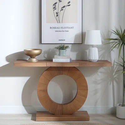 Streamdale Furniture Streamdale Modern Minimalist Wooden Console Table