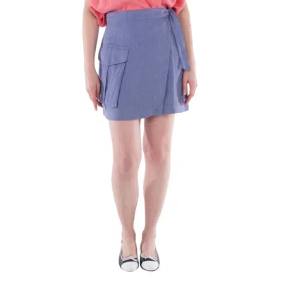 Polo Ralph Lauren Cargo Linen Wrap Skirt